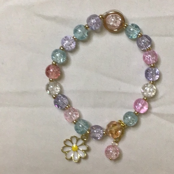 Blue and Pink Beaded Bracelets Set - Picture 5 of 5